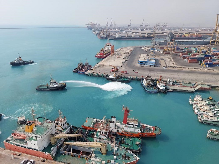 مانور ترکیبی بندر چابهار